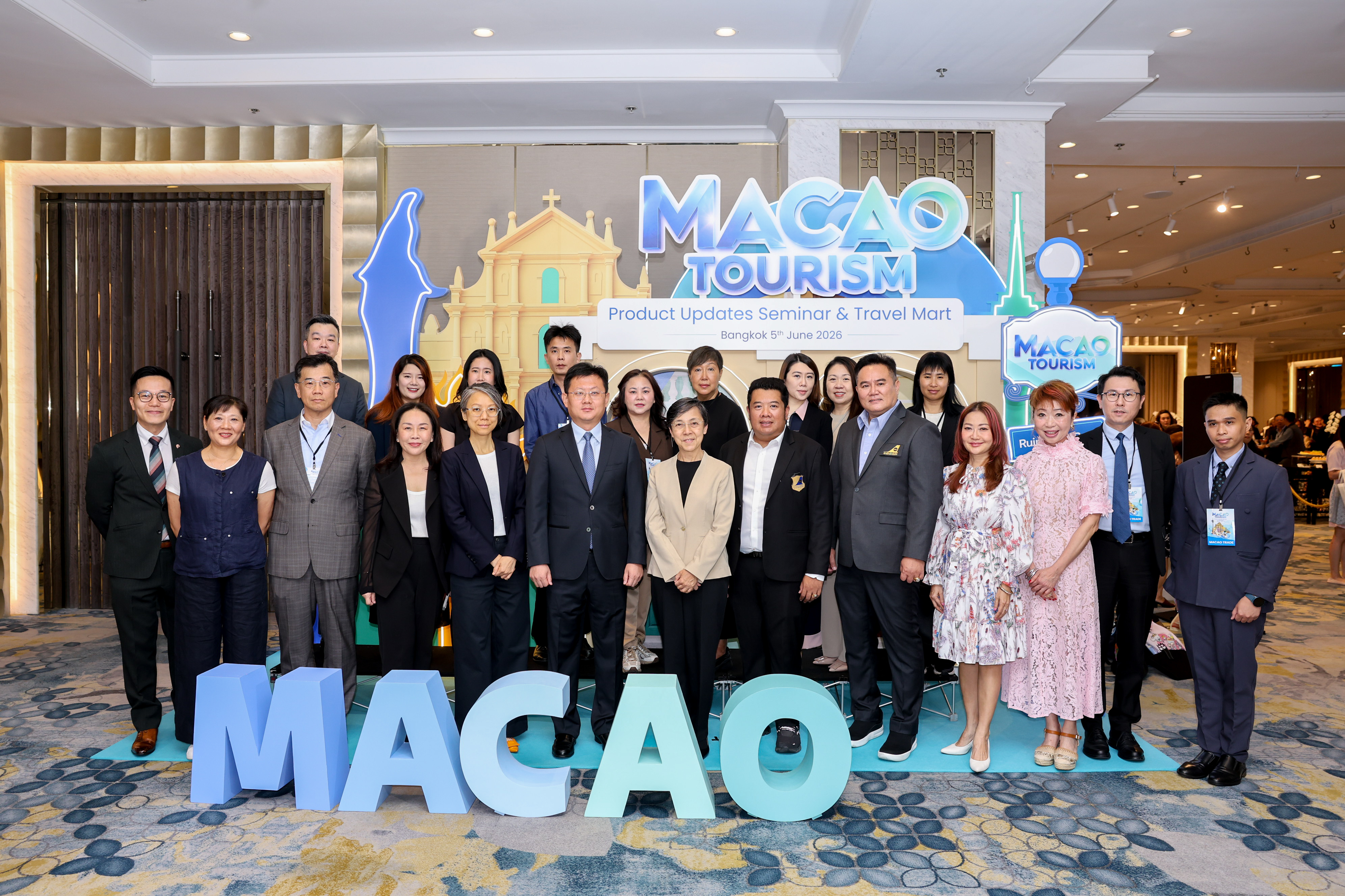 TTAA ร่วมงาน Macao Tourism Product Update Seminar  and Travel Mart 
