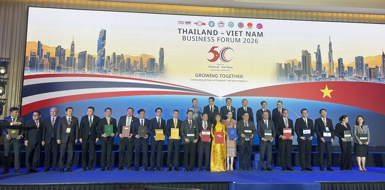 TTAA ร่วมงาน THAILAND - VIET NAM Business Forum 2026  และ MOU Exchange Ceremomy