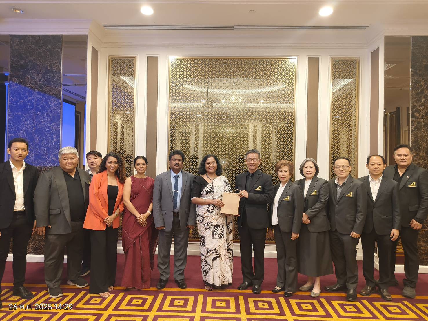 TTAA ร่วมหารือกับสถานทูตศรีลังกา เกี่ยวกับความร่วมมือในด้านการพัฒนาแพกเกจทัวร์แสวงบุญทางพุทธศาสนาร่วมกันเพื่อส่งเสริมจุดหมายปลายทางทางวัฒนธรรมที่สำคัญในทั้งสองประเทศ