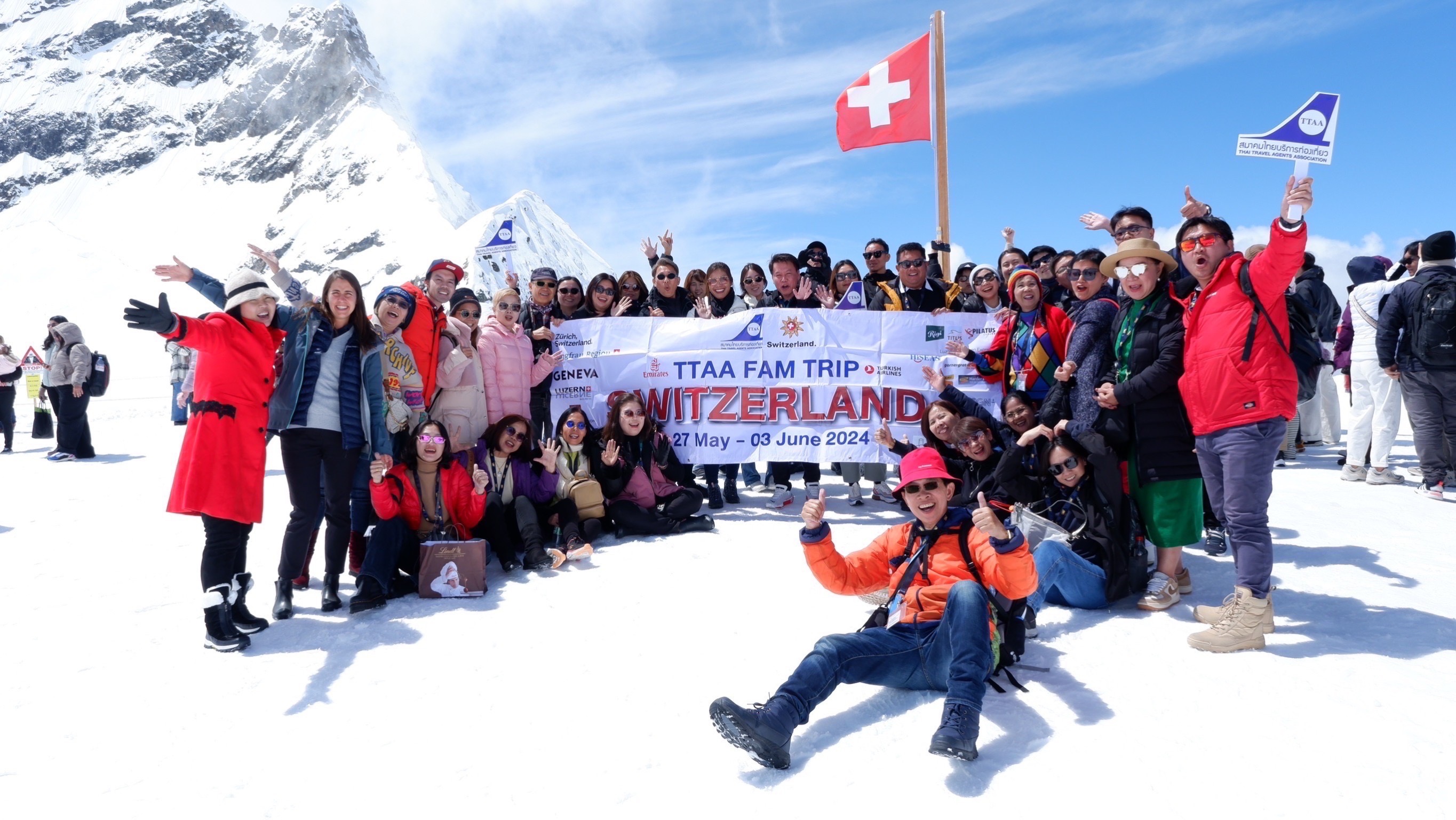 TTAA จัด ‘FAM TRIP’ เดินทางสำรวจเส้นทางท่องเที่ยวสวิตเซอร์แลนด์